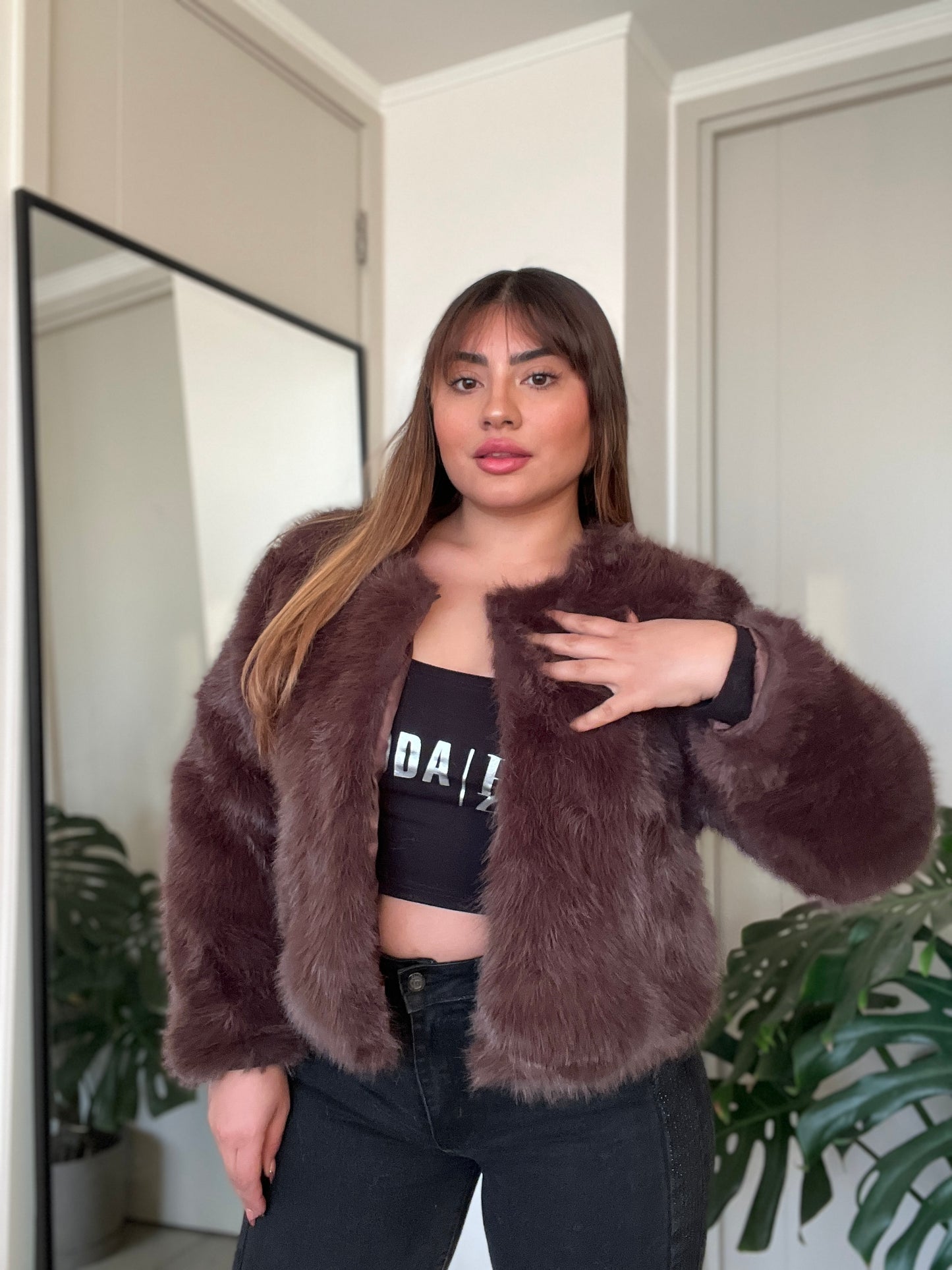 2721 | Chaqueta Peluda | Venta Por Mayor