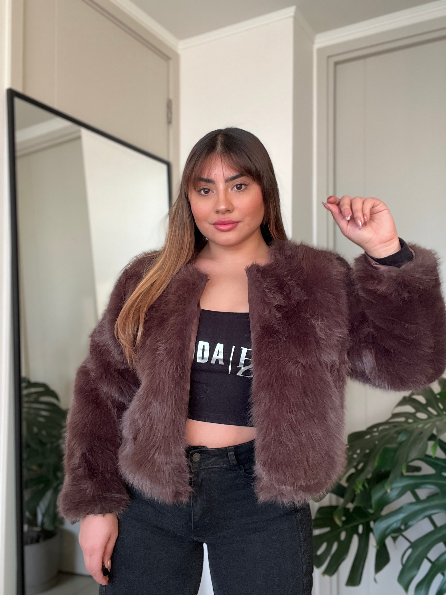 2721 | Chaqueta Peluda | Venta Por Mayor