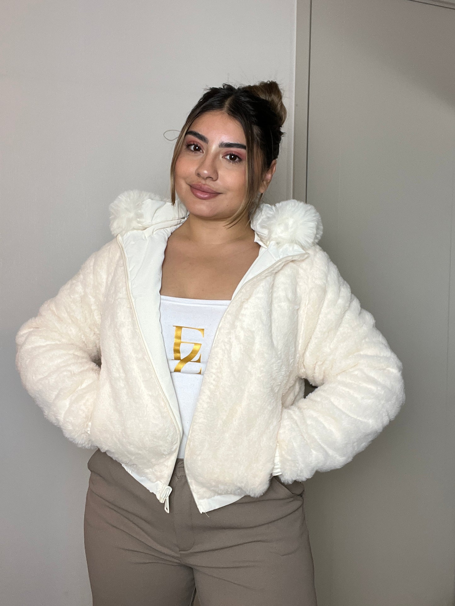 57 M | Chaqueta Reversible | Moda Estroz | Venta por Mayor