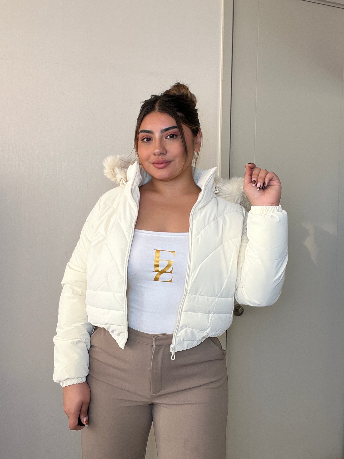 929 F | Chaqueta Acolchada | Moda Estroz | Venta por Mayor