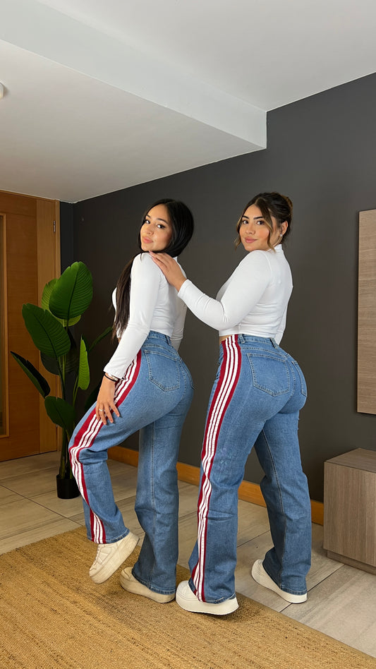 A304-1 (B5) | Jeans Wide Leg | Menina | Venta Por Mayor