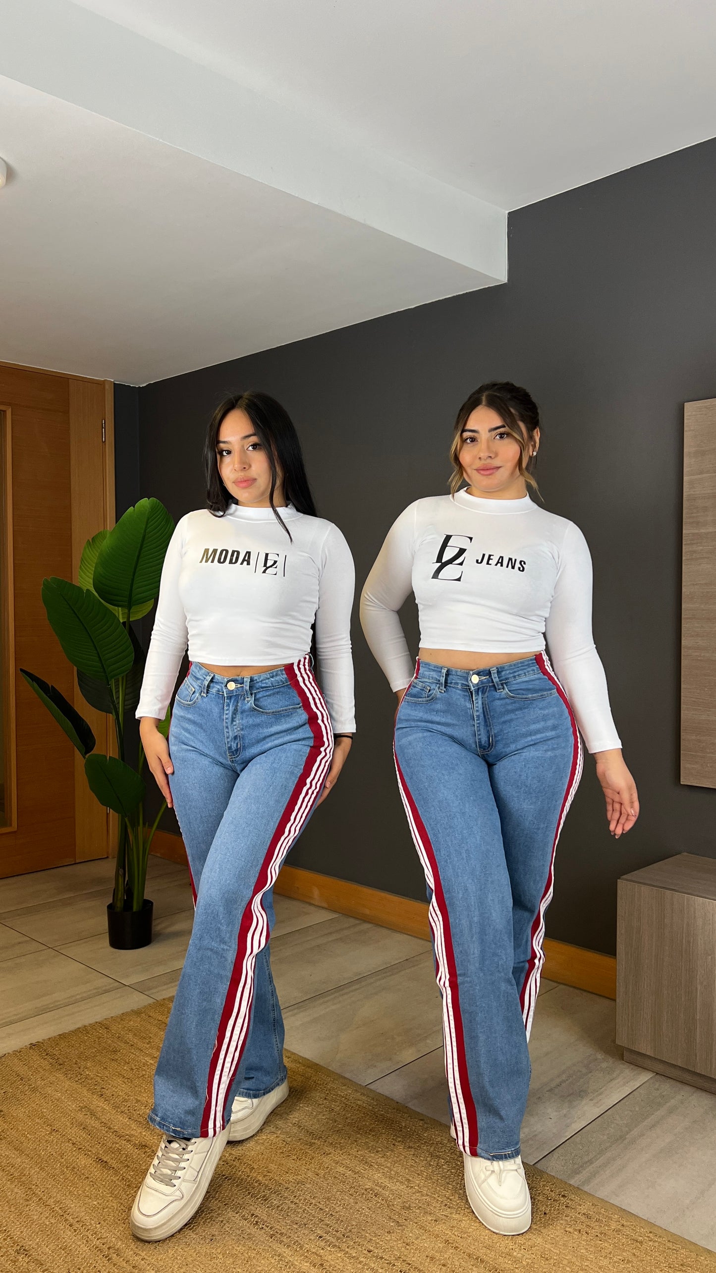A304-1 (F5) | Jeans Wide Leg | Menina | Venta Por Mayor