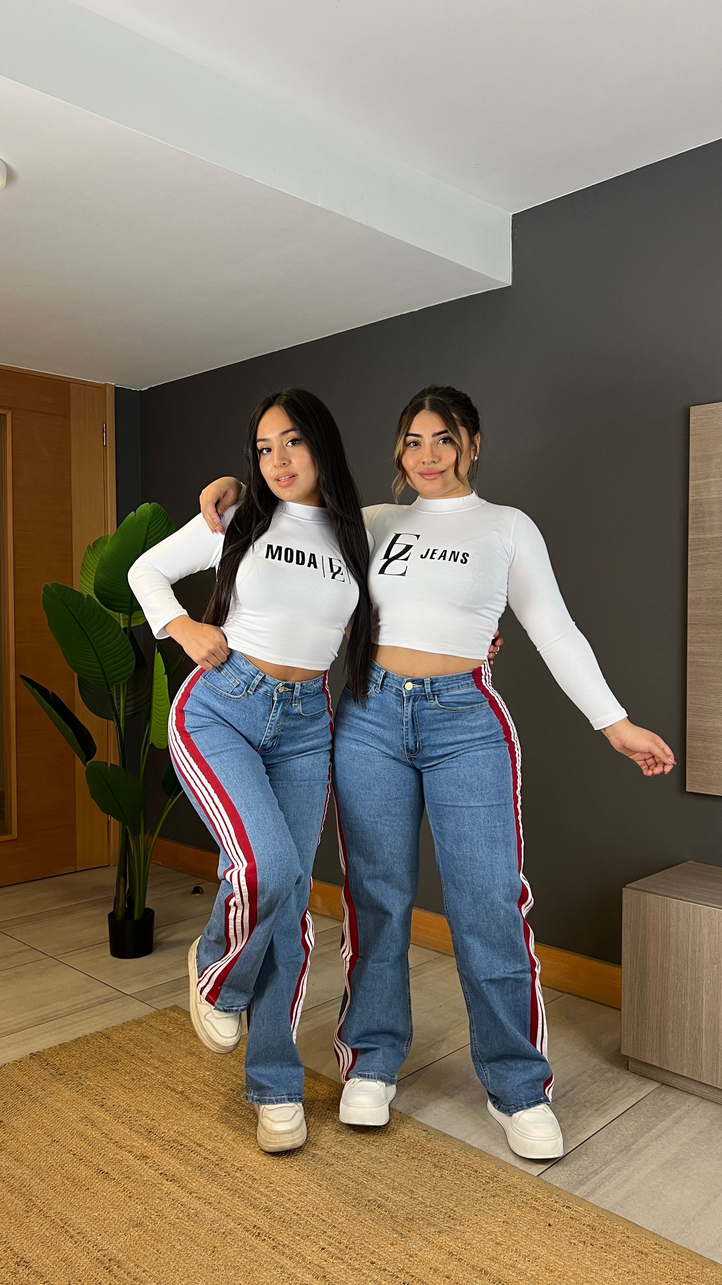 A304-1 (F5) | Jeans Wide Leg | Menina | Venta Por Mayor