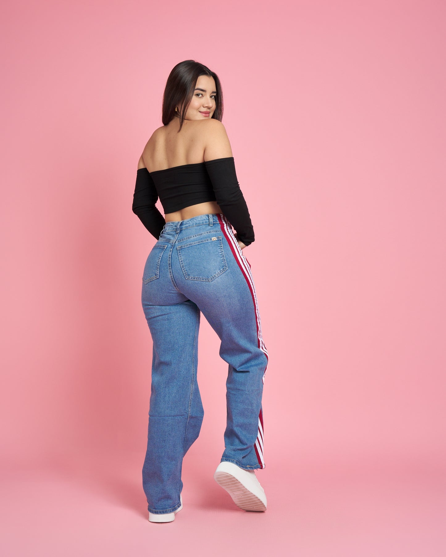 A304-1 (F5) | Jeans Wide Leg | Menina | Venta Por Mayor
