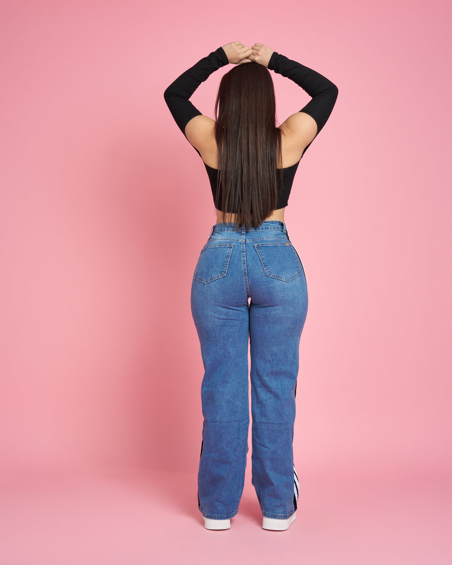 A304-2 (F6) | Jeans Wide Leg | Menina | Venta Por Mayor