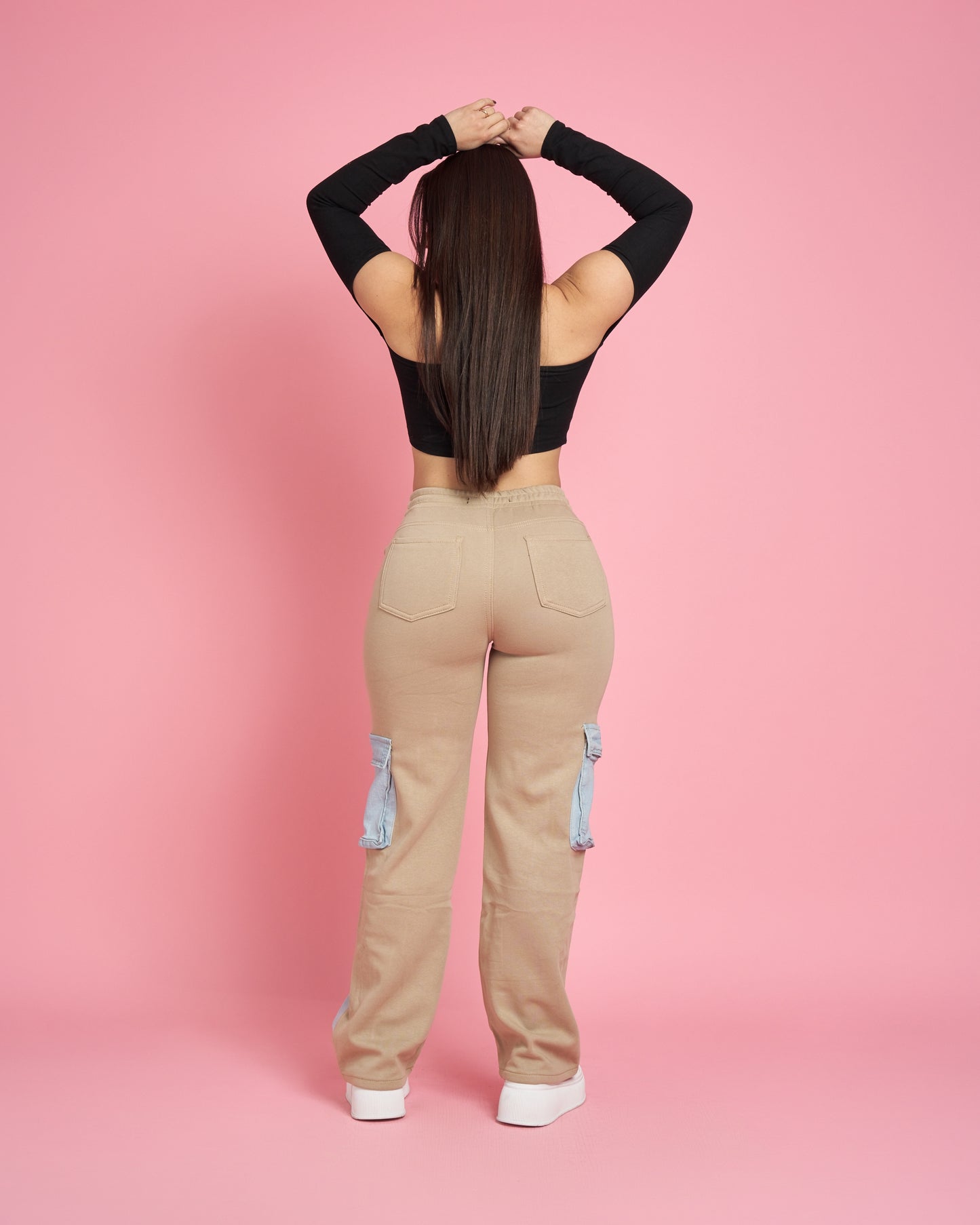 Jeans Wide Leg Cargo | Modelo A305-2 (M7) | Menina | Venta Por Mayor