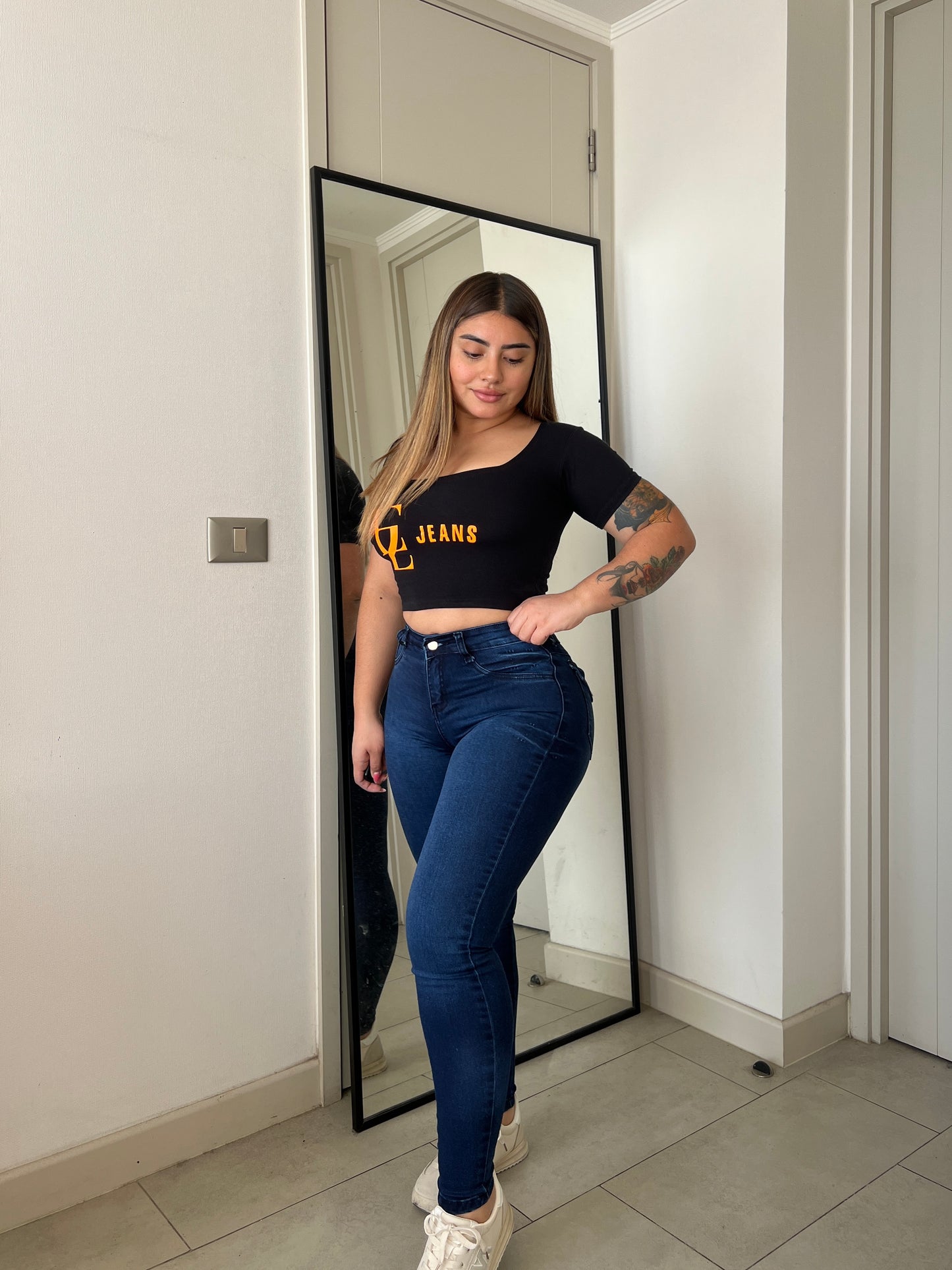 EZ2505 (G3) | Jeans Nacional Azul Oscuro | Moda Estroz | Venta Por Mayor