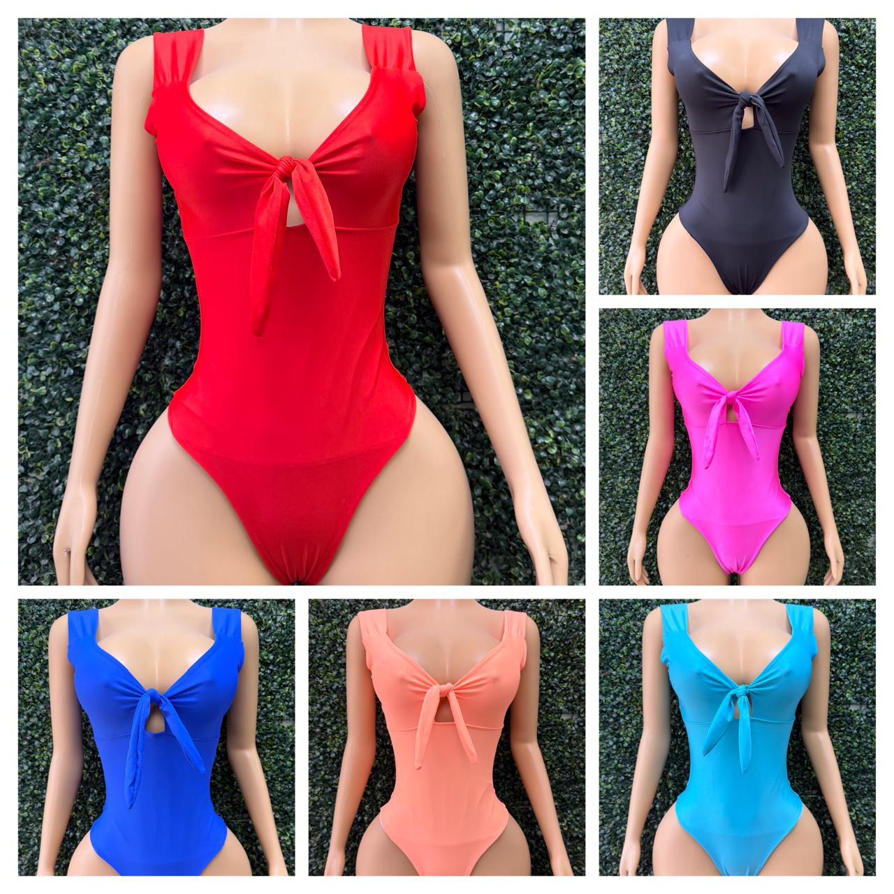 TB03 | Traje De Baño Modelador Amarra en Busto | EZ | Venta Por Mayor