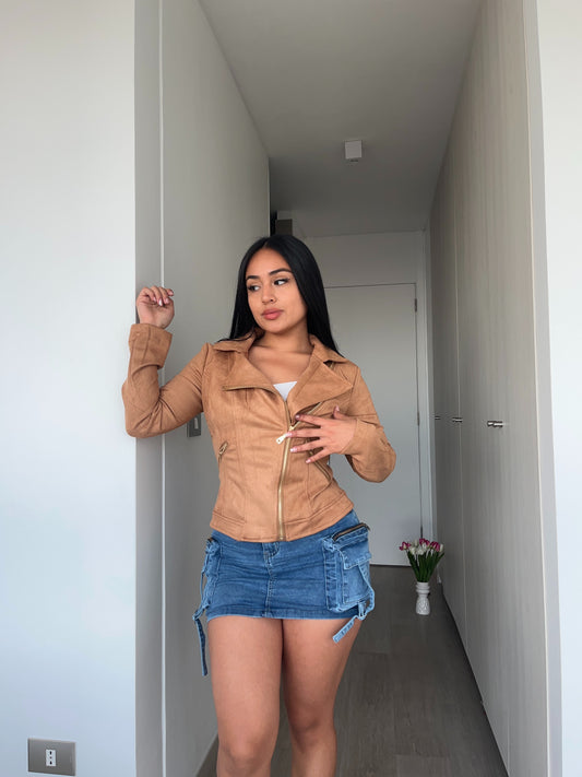 W708 (U4) | Chaqueta Gamuza | HXH | Venta Por Mayor