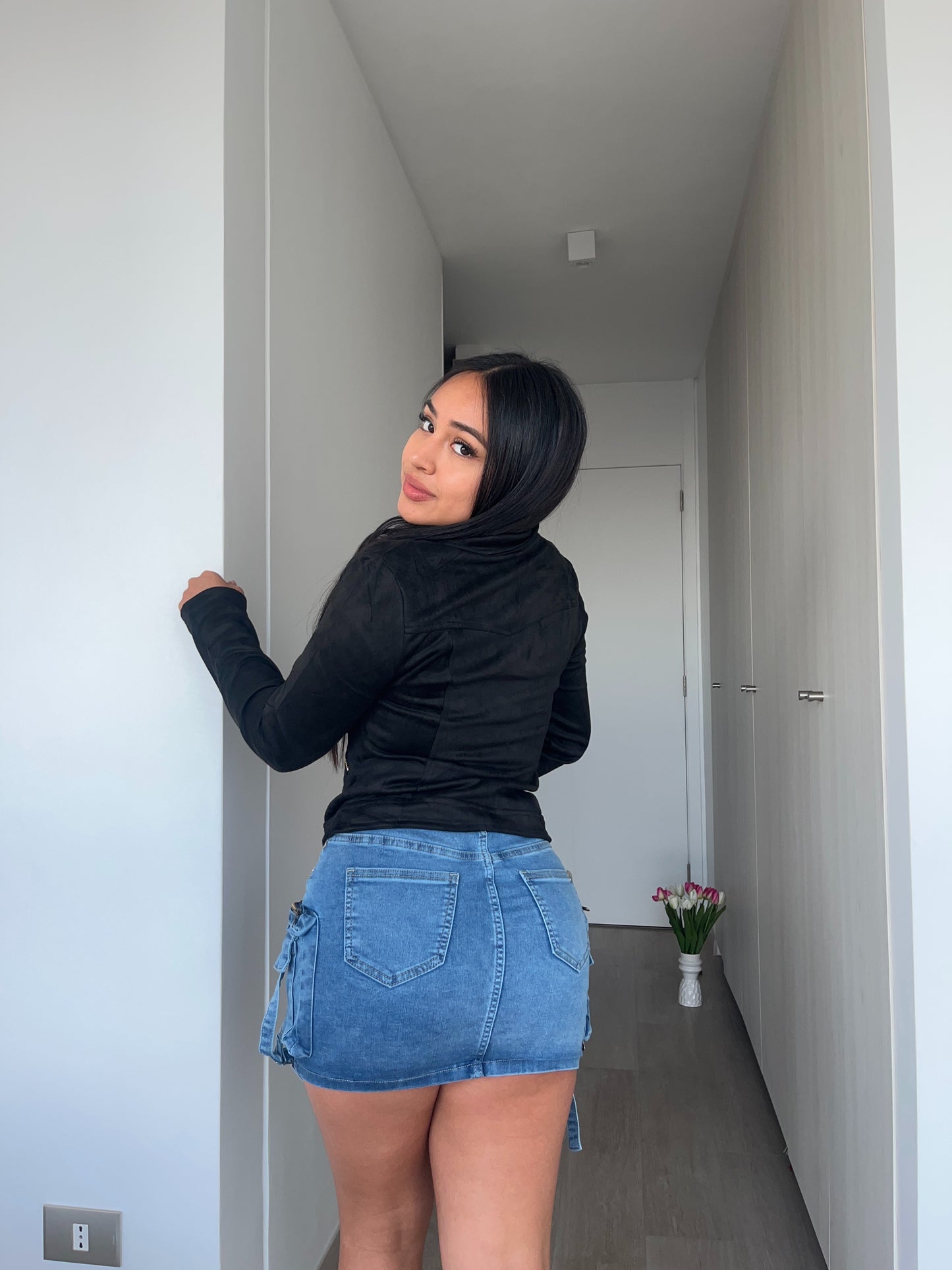 W708 (U4) | Chaqueta Gamuza | HXH | Venta Por Mayor