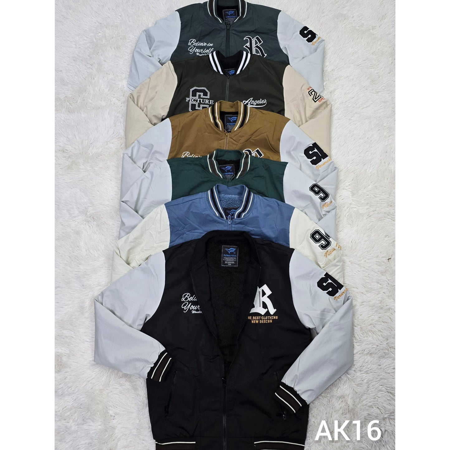Chaqueta Universitaria | Modelo Ak16 | Moda Estroz | Venta Por Mayor