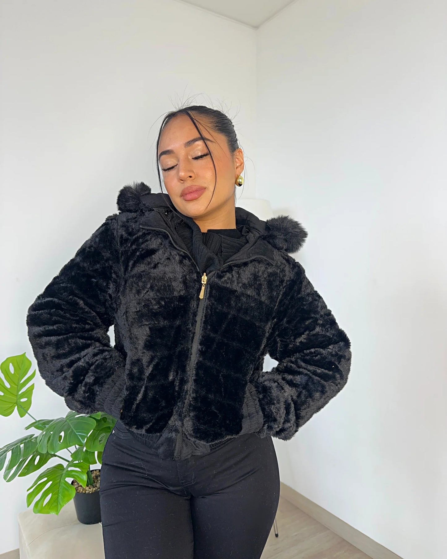 57F | Chaqueta Reversible Cotele Tedy | Moda Estroz | Venta por Mayor