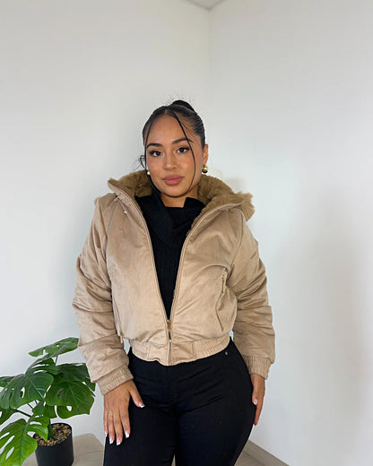 57F | Chaqueta Reversible Cotele Tedy | Moda Estroz | Venta por Mayor