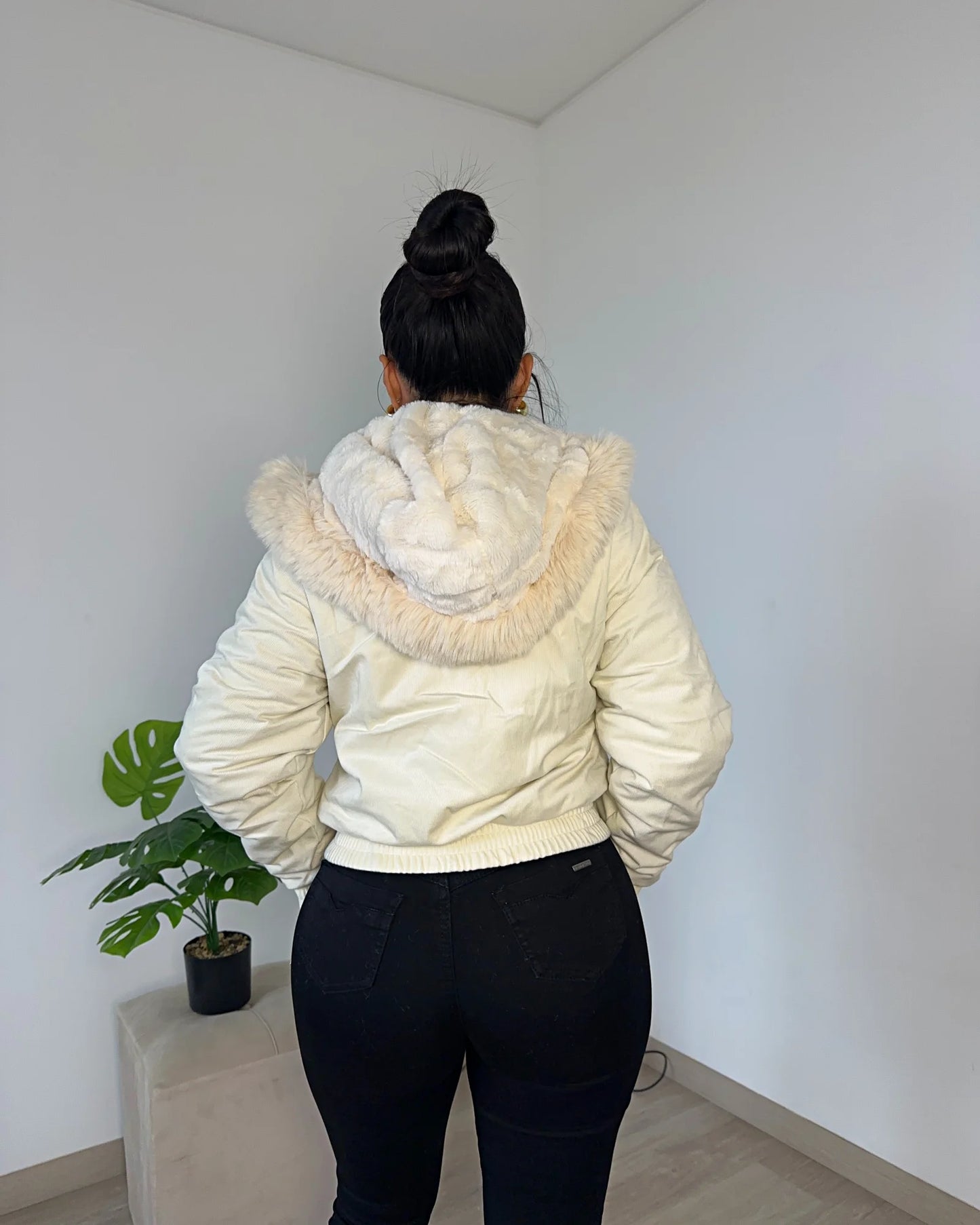 57F | Chaqueta Reversible Cotele Tedy | Moda Estroz | Venta por Mayor