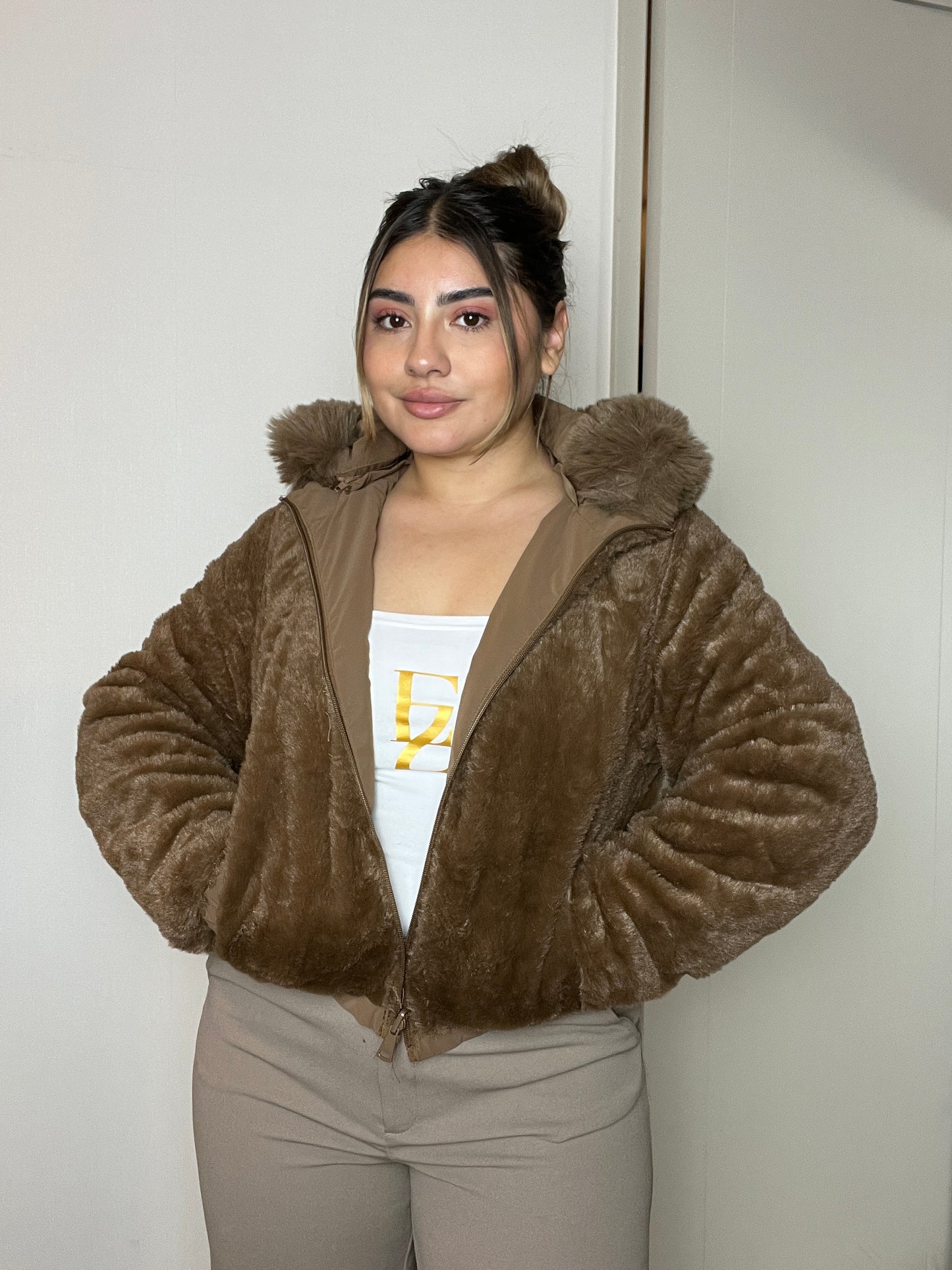 57 M | Chaqueta Reversible | Moda Estroz | Venta por Mayor