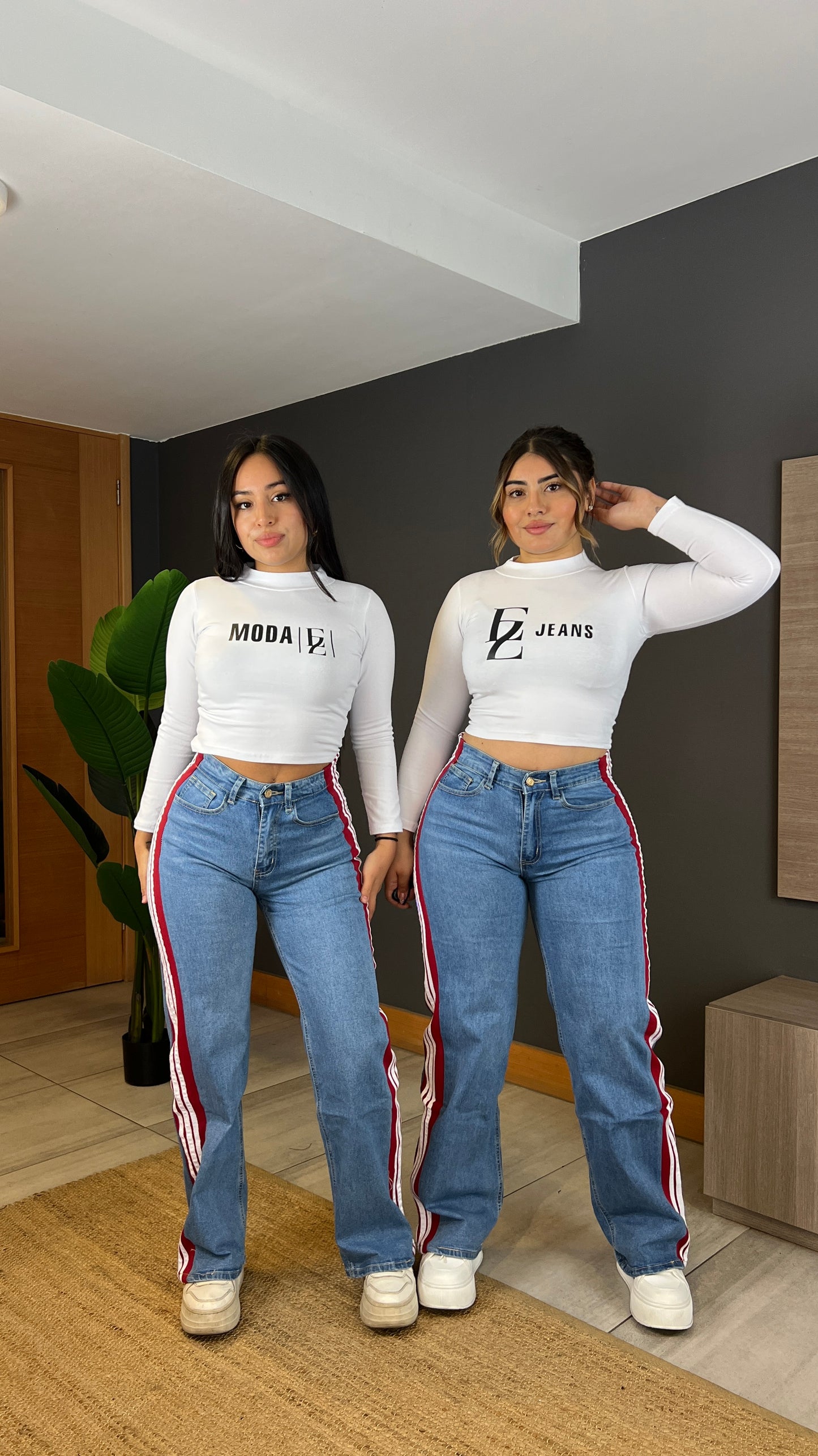 A304-1 (F5) | Jeans Wide Leg | Menina | Venta Por Mayor