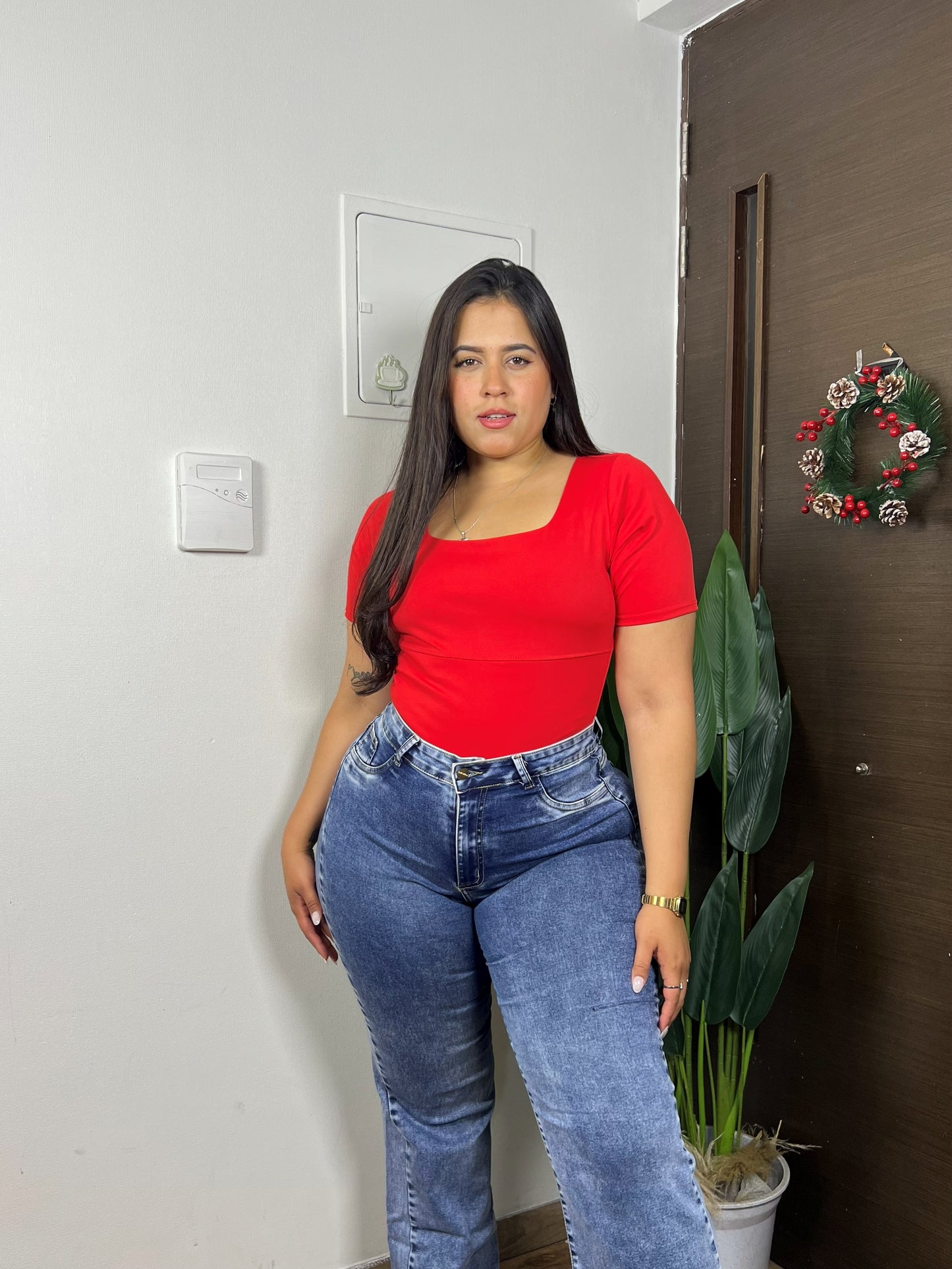 B01 | Body Modelador Cuello Cuadrado | EZ | Venta Por Mayor