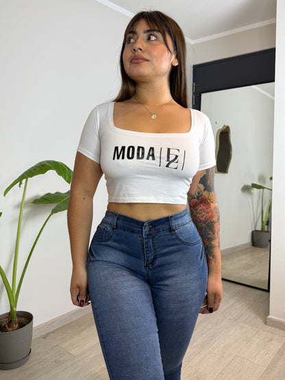 EZ2517 (P) | Jeans Skinny Nacional Azul Focalizado | EZ | Venta Por Mayor