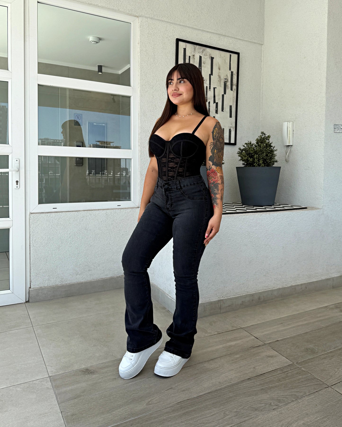 EZ2527 (H4) | Flare Nacional Grafito Ultra Push Up | EZ | Venta Por Mayor