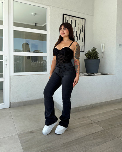 EZ2527 (H4) | Flare Nacional Grafito Ultra Push Up | EZ | Venta Por Mayor