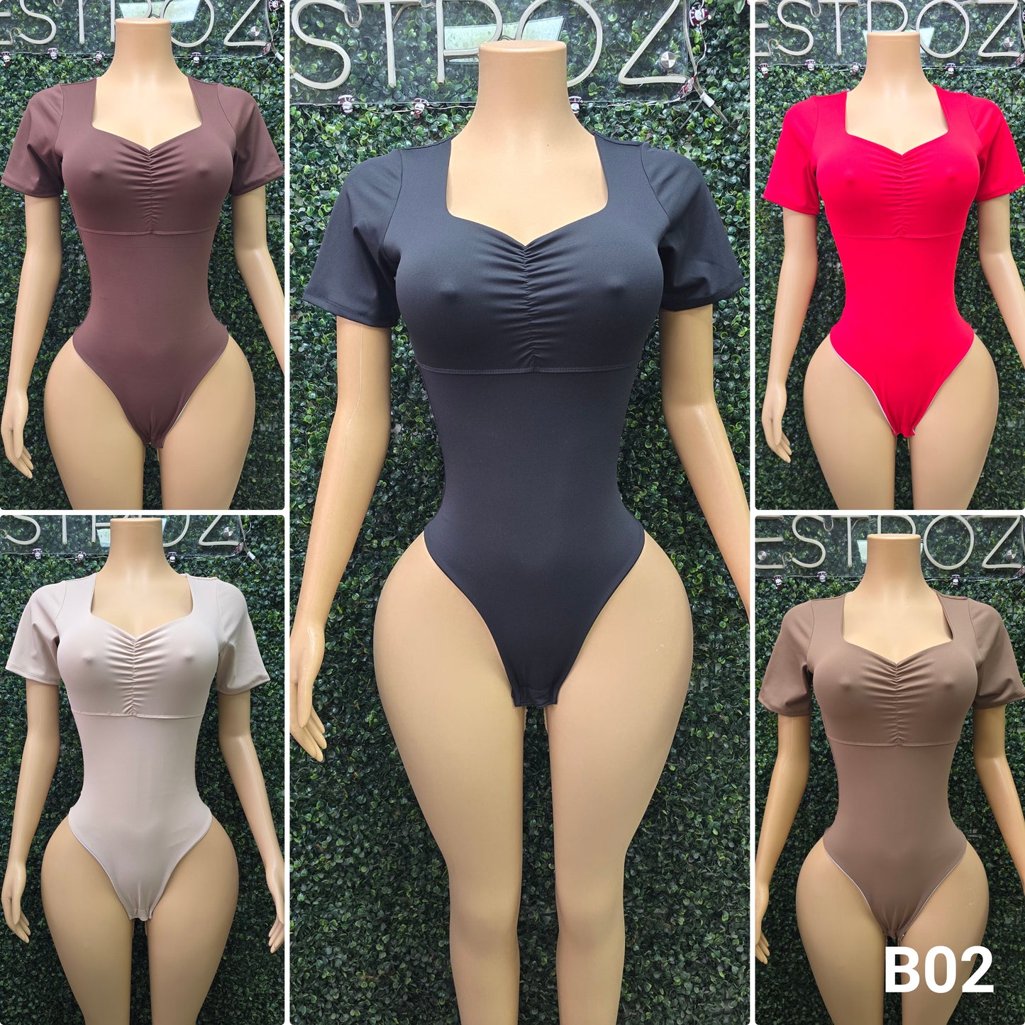 B02 | Body Modelador Busto Adaptable | EZ | Venta Por Mayor