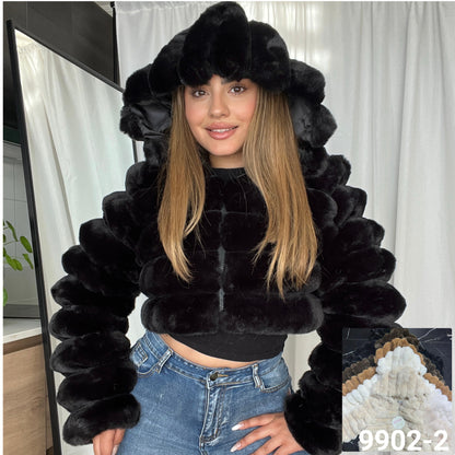 9902-2 | Chaqueta 3D Peluda