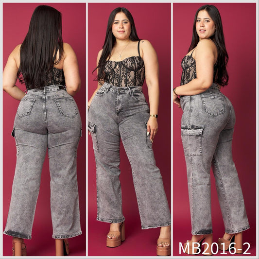 MB2016-2 (N4) | Cargo Extralinda Brillos Gris Jaspeado | Menina | Venta Por Mayor