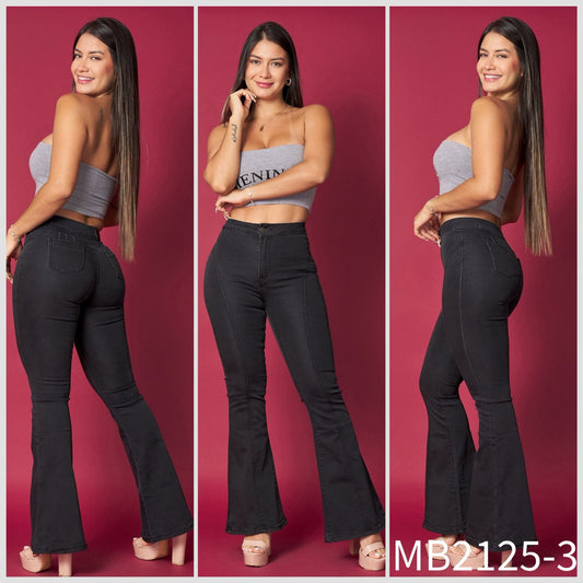 MB2125-3 (J3) | Flare Grafito Oscuro Lineal | Menina | Venta Por Mayor