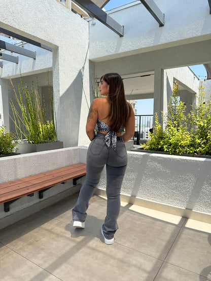 EZ2524 (N6,7) | Flare Nacional Gris Ultra Push Up | EZ | Venta Por Mayor