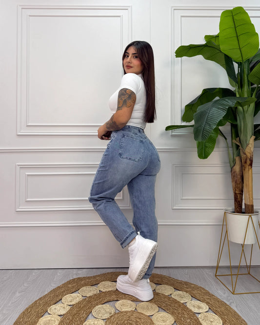 MB001 (N3) | Baggy Celeste | Venta Por Mayor
