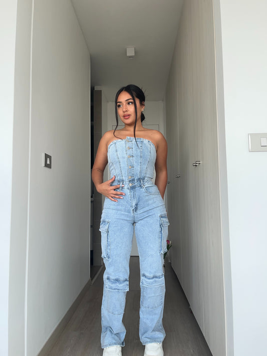 MB419-1 (B4)| Enterito Cargo Celeste | Menina | Venta Por Mayor