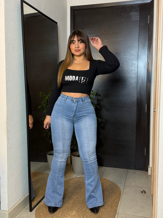 MB444 (I5) | Jeans Flare | Menina | Venta Por Mayor