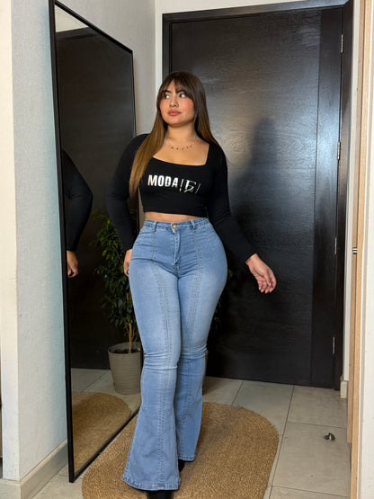 MB444 (I5) | Jeans Flare | Menina | Venta Por Mayor