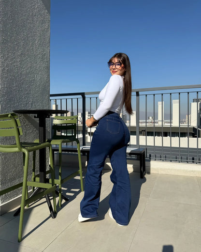 MC1031 (F7) | Jeans Recto Azul | Menina | Venta Por Mayor
