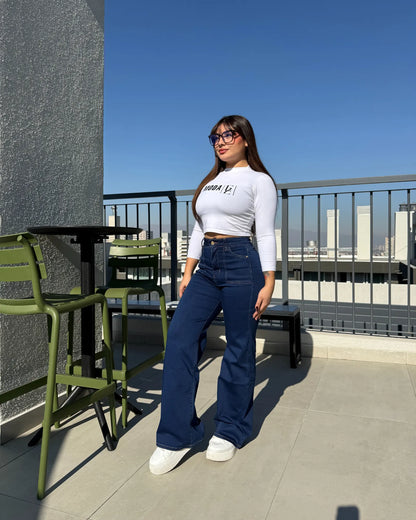 MC1031 (F7) | Jeans Recto Azul | Menina | Venta Por Mayor