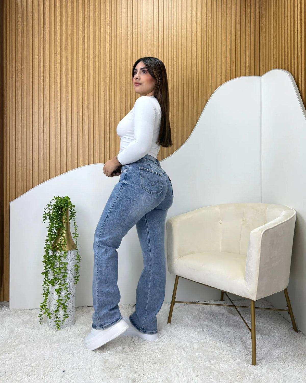 MC1078 (I7) | Wide Leg Celeste | Venta Por Mayor