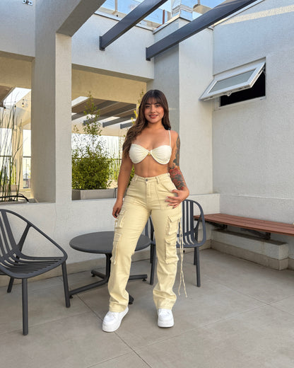 N20429-1 (D1)| Jeans Cargo  | Moda Estroz | Venta Por Mayor