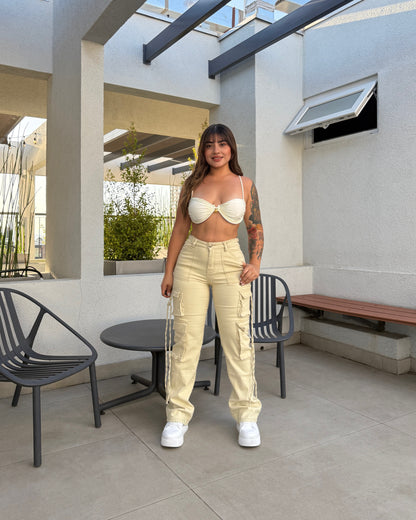 N20429-1 (D1)| Jeans Cargo  | Moda Estroz | Venta Por Mayor