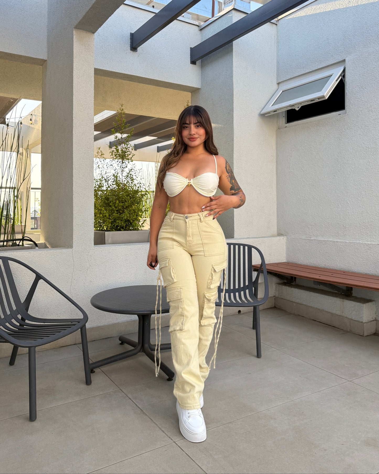 N20429-1 (D1)| Jeans Cargo  | Moda Estroz | Venta Por Mayor