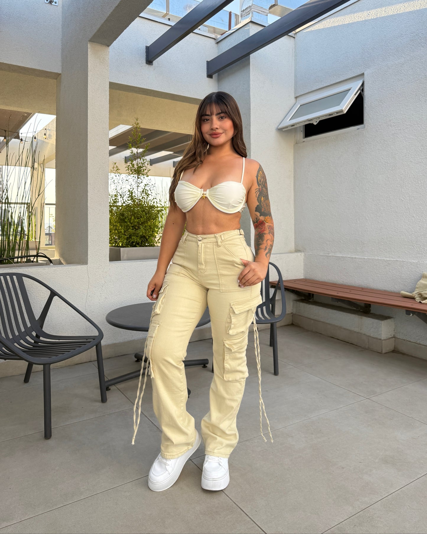 N20429-1 (D1)| Jeans Cargo  | Moda Estroz | Venta Por Mayor