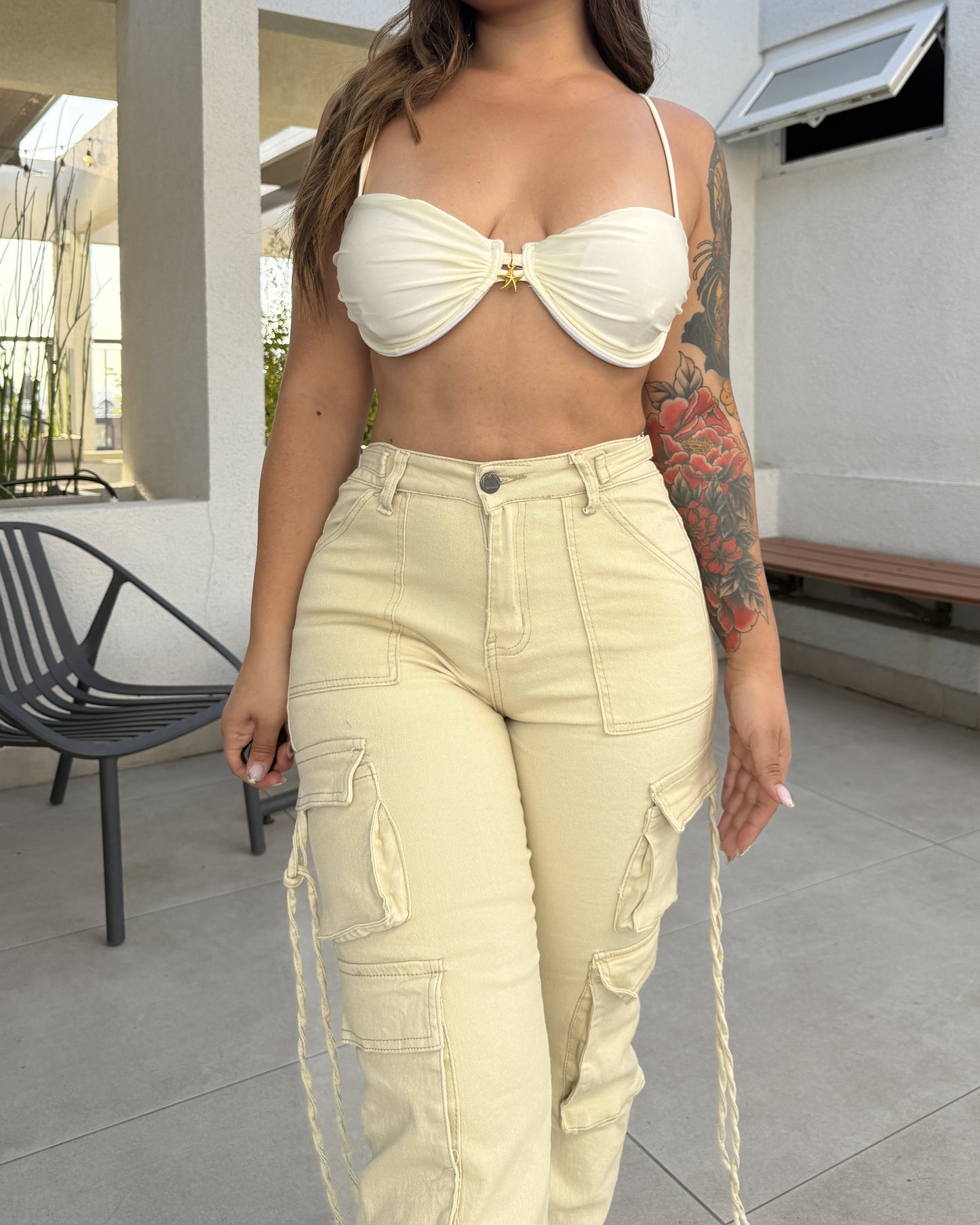 N20429-1 (D1)| Jeans Cargo  | Moda Estroz | Venta Por Mayor