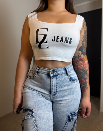 N702-4 (M7) | Cargo Celeste Jaspeado | Menina | Venta Por Mayor