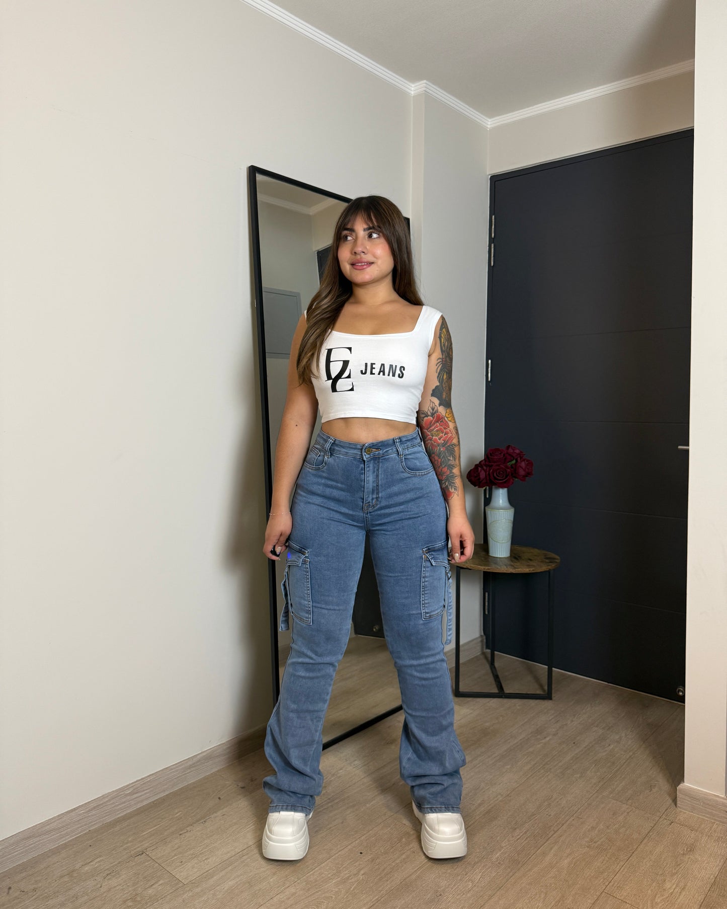 N702-5 (P2) | Cargo Azul | Menina | Venta Por Mayor