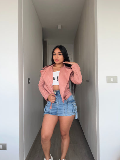 W1008 (U4) | Chaqueta Gamuza | HXH | Venta Por Mayor