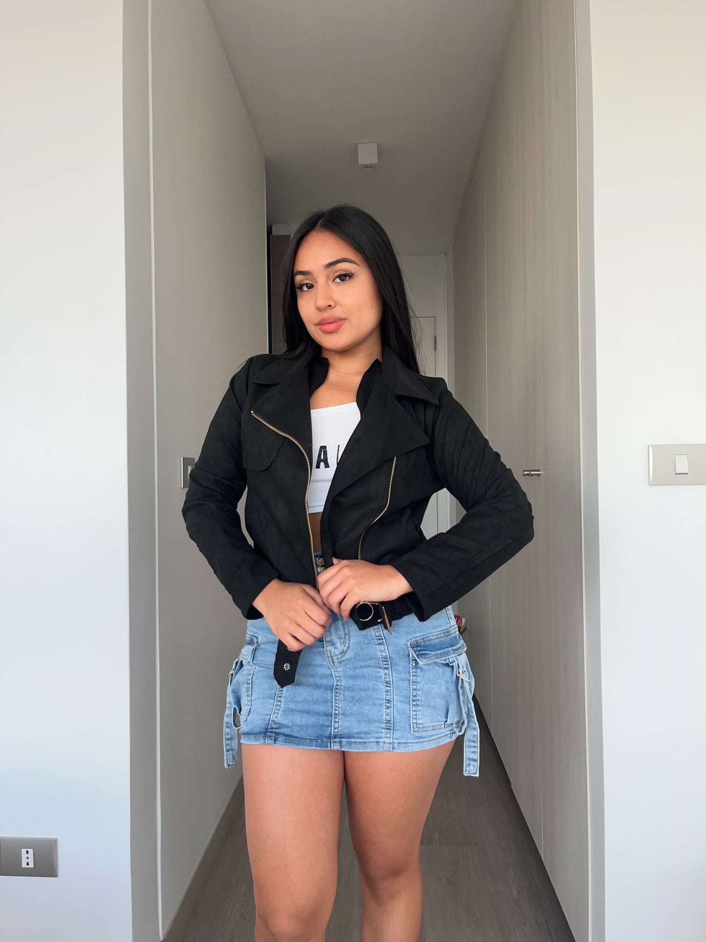 W1008 (U4) | Chaqueta Gamuza | HXH | Venta Por Mayor