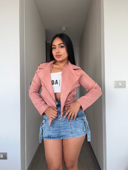 W1008 (U4) | Chaqueta Gamuza | HXH | Venta Por Mayor