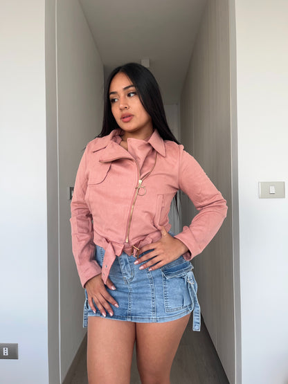 W1008 (U4) | Chaqueta Gamuza | HXH | Venta Por Mayor