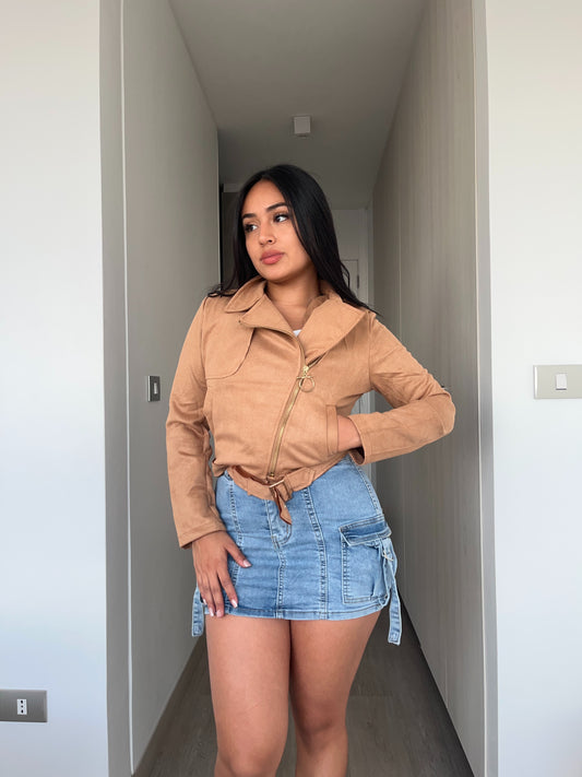 W1008 (U4) | Chaqueta Gamuza | HXH | Venta Por Mayor