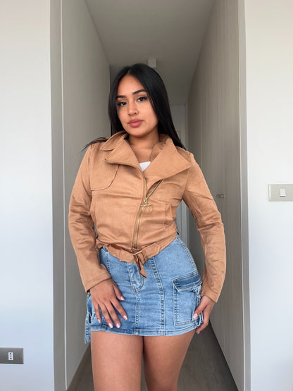 W1008 (U4) | Chaqueta Gamuza | HXH | Venta Por Mayor