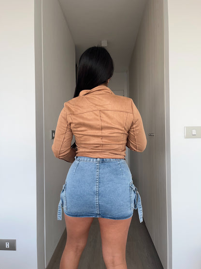 W1008 (U4) | Chaqueta Gamuza | HXH | Venta Por Mayor